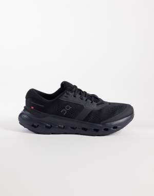 ON Cloudrunner 3 running trainers in triple black