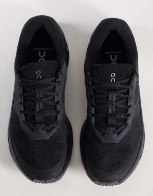 ON Cloudrunner 3 running trainers in triple black