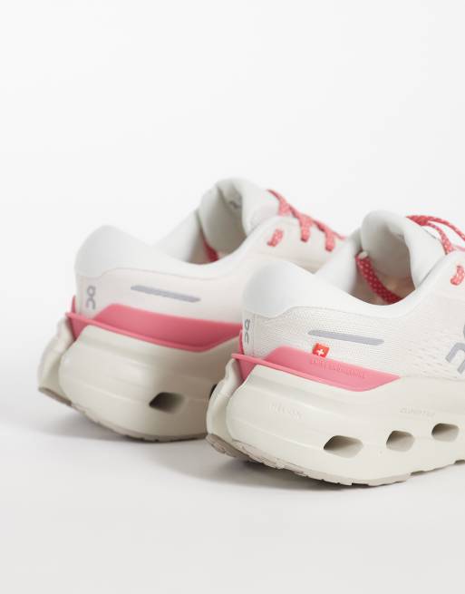 ON Cloudrunner 3 sneakers da corsa bianche e rosa, 2 di 5