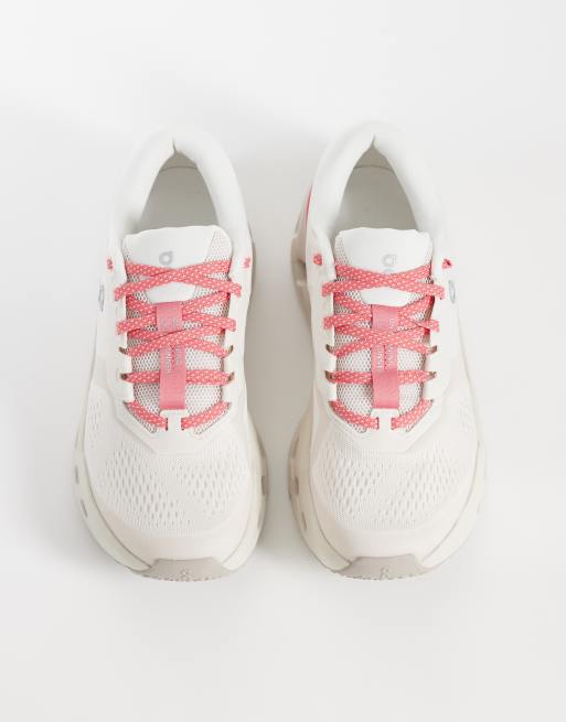 ON Cloudrunner 3 sneakers da corsa bianche e rosa, 3 di 5