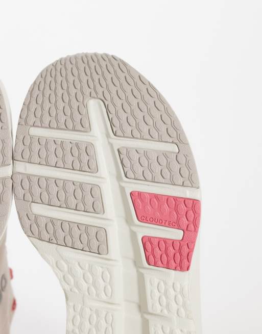 ON Cloudrunner 3 sneakers da corsa bianche e rosa, 5 di 5