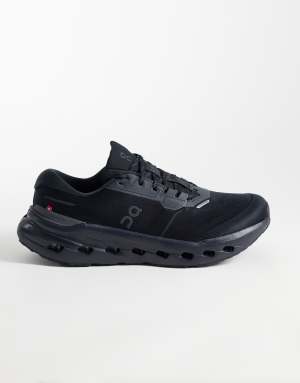 ON Cloudrunner 3 waterproof running trainers in black