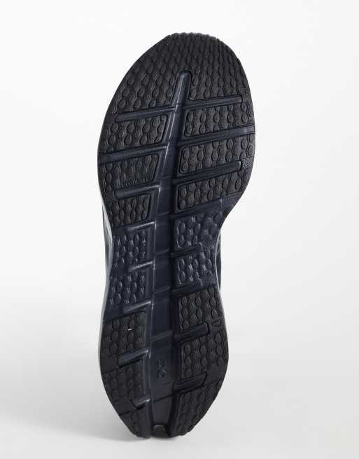 ON Cloudrunner 3 waterproof running trainers in black, 5 of 5