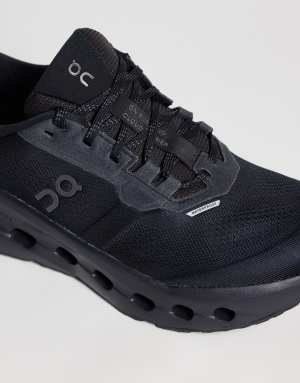 ON Cloudrunner 3 waterproof running trainers in black
