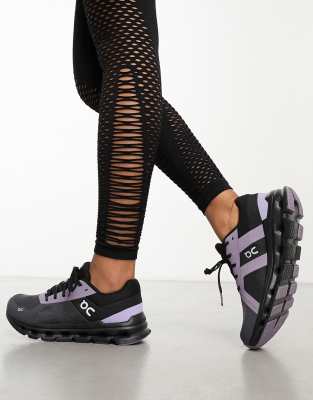 ON Cloudrunner running trainers in black | ASOS