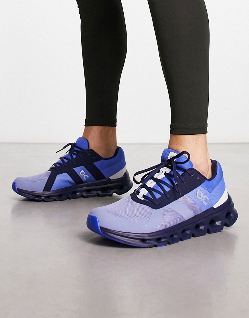 ON Cloudrunner trainers in blue