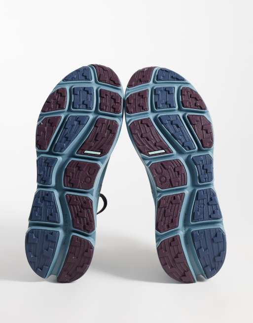 On Cloudsoma baskets outdoor bleu et violet, 5 de 5