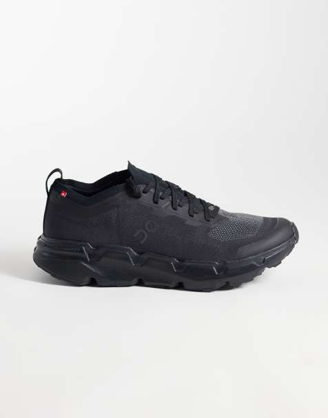 ON Cloudsoma Outdoor trainers in black - view 1