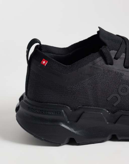 ON Cloudsoma Outdoor trainers in black, 2 of 5