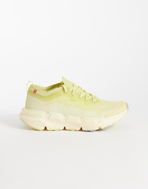 ON Cloudsoma Outdoor trainers in yellow - view 1