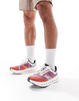 On Running ON Cloudsurfer Next running trainers in red and blue