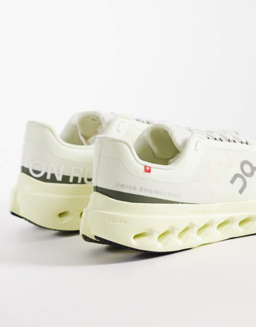 ON Cloudsurfer Next running trainers in yellow, 2 of 5
