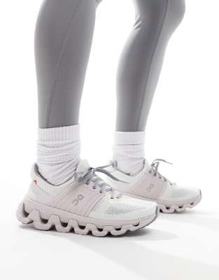 On Running ON Cloudswift 3 AD all day trainers in ivory and pink-White