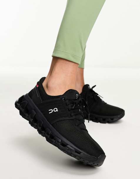 ON Cloudswift 3 AD running trainers in black - view 1