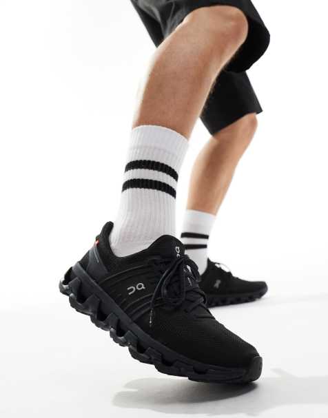 ON - Cloudswift 3 AD - Sorte løbesneakers - view 1