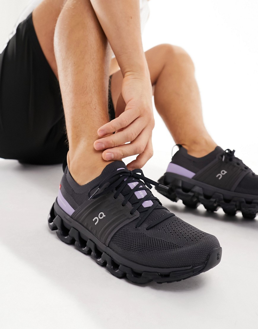 ON Cloudswift 3 running trainers in black