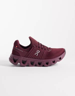 ON Cloudswift 4 AD trainers in maroon