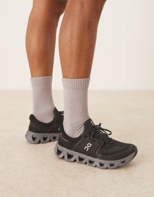 asos ON Cloudswift 4 running trainers in black