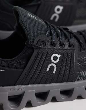 ON Cloudswift 4 running trainers in black