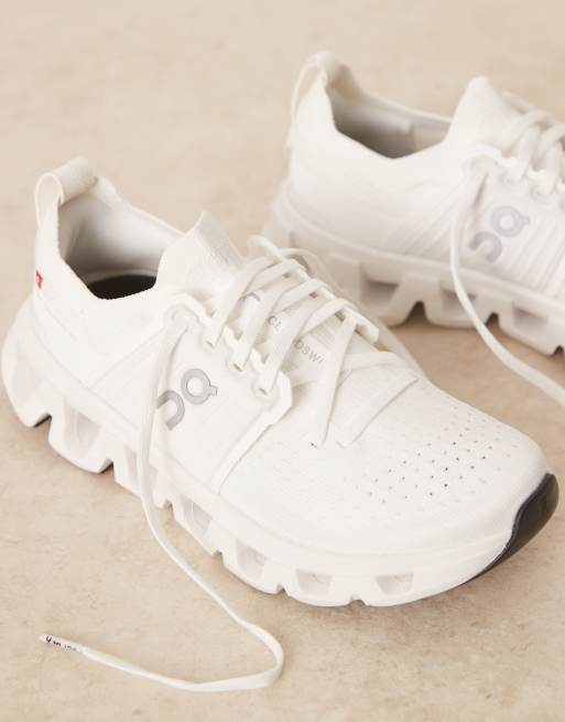 ON Cloudswift 4 running trainers in white | ASOS