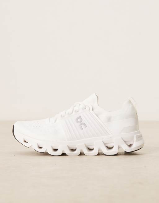 ON Cloudswift 4 running trainers in white, 2 of 5