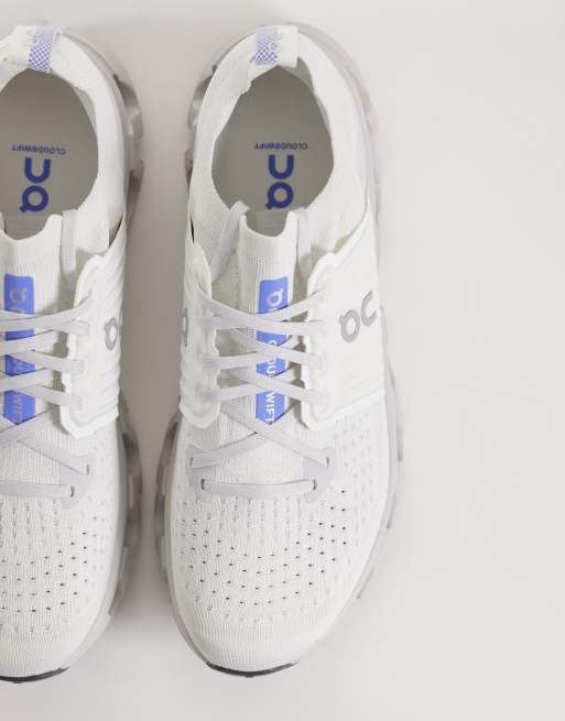 ON Cloudswift 4 running trainers in white, 2 of 5
