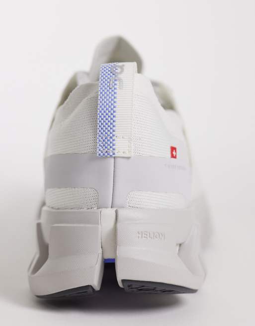 ON Cloudswift 4 running trainers in white, 4 of 5