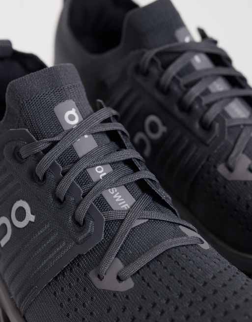 ON Cloudswift 4 sneakers da corsa grigio scuro, 4 di 5