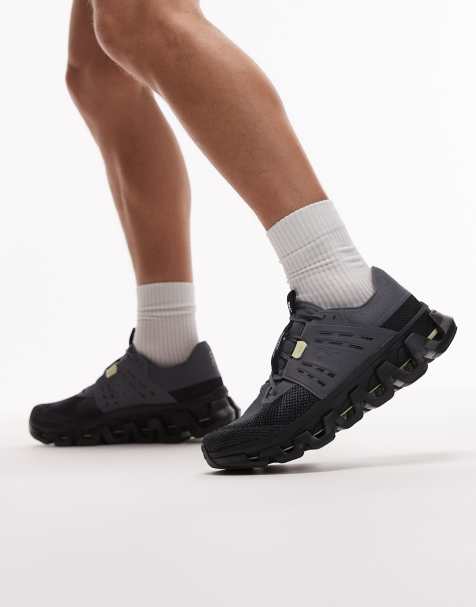 ON – Cloudswift Amp – Lauf-Sneaker in Grau und Schwarz - view 1