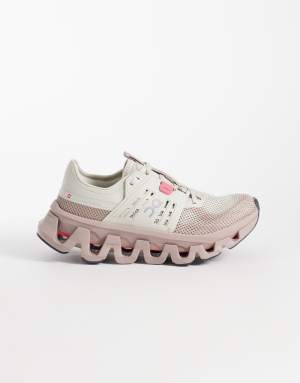 ON Cloudswift Amp running trainers in light brown and stone