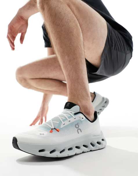 ON Cloudtilt all day trainers in mineral blue ivory  - view 1