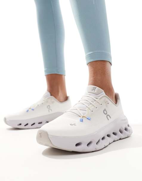 ON Cloudtilt all day trainers in stone and lavender - view 1