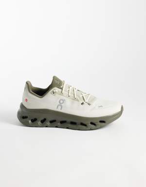 ON Cloudtilt All Day trainers in tan and green