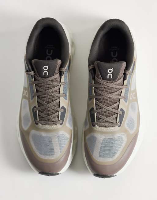 ON Cloudtilt Remix All Day sneakers in bruin, 3 van 5