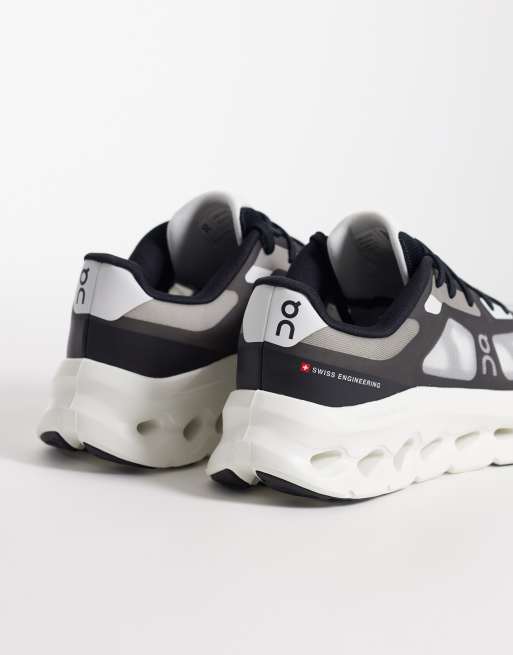 ON Cloudtilt Remix all day trainers in black and white, 4 of 5