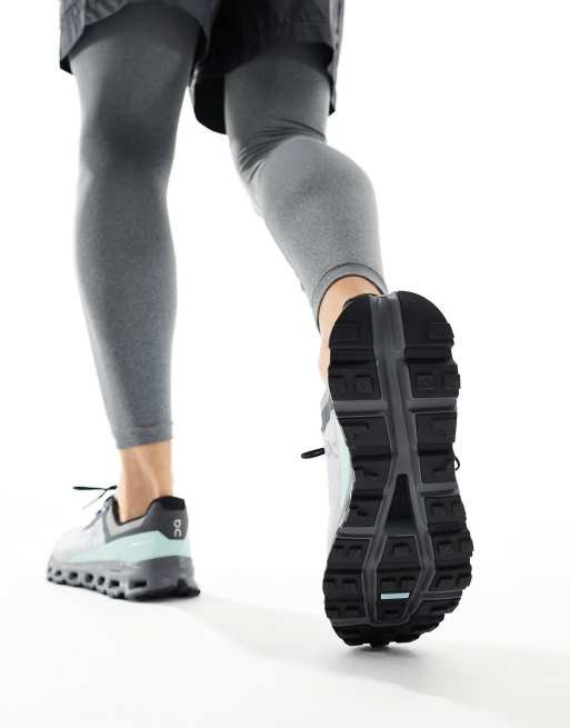 ON Cloudvista trail running trainers in alloy black | ASOS