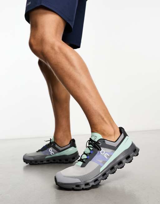 ON Cloudvista Trailrunning Sneaker in Minzgrun und Grau ASOS