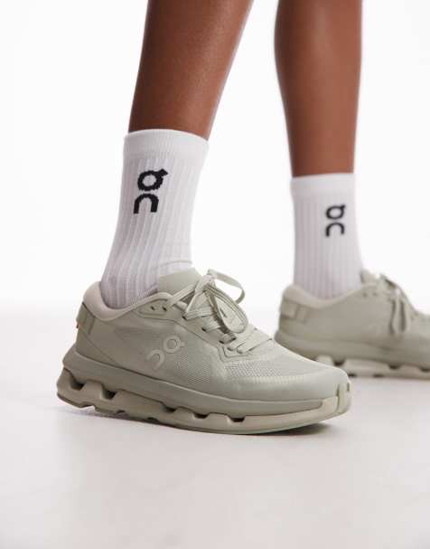 ON Cloudzone all day trainers in off white   - view 1
