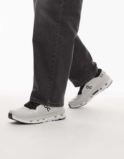 ON Cloudzone all day trainers in white and black   - view 1