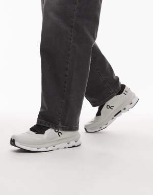 ON Cloudzone All Day trainers in white and black