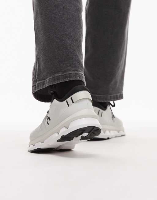 ON Cloudzone All Day trainers in white and black, 5 of 5