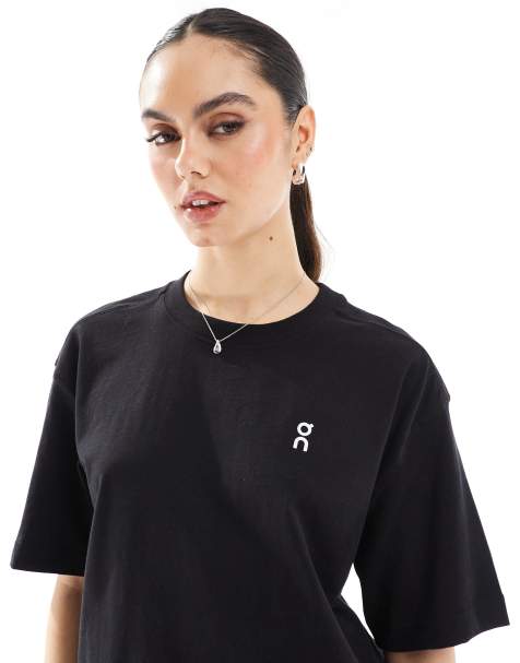 ON Club t-shirt in black - view 1