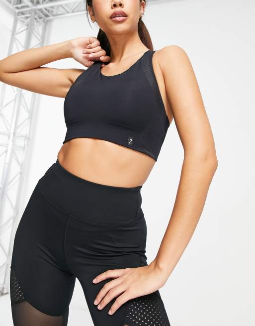 ON high support sports bra in black