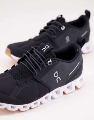 on cloud black trainers