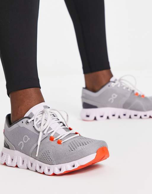 On Running – Cloud X – Różowo-szare buty sportowe , 4 z 4