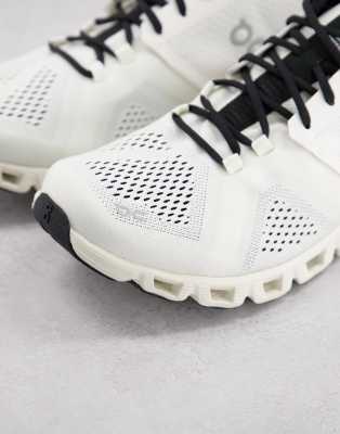 on cloud x black white