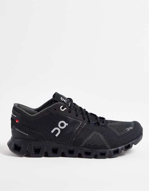 On Running Cloud X trainers in triple black | ASOS