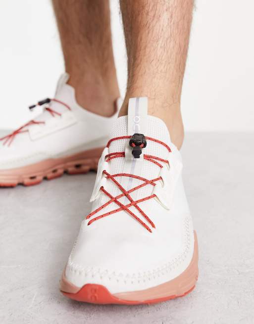 On Running - Cloudaway - Sneakers in wit en oranje 