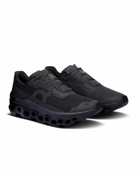 On Running – Cloudmonster Void – Performance-Lauf-Sneaker in Schwarz - view 1