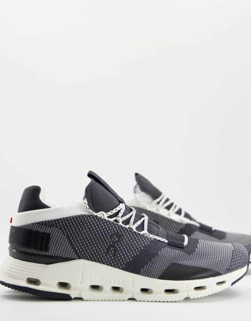 On Running - Cloudnova - Sneakers i sort og hvid